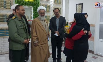 دیدار با بانوان آسایشگاه «بانو نسیبه» تفرش