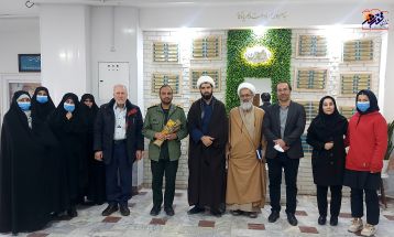 دیدار با بانوان آسایشگاه «بانو نسیبه» تفرش