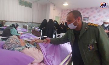 دیدار با بانوان آسایشگاه «بانو نسیبه» تفرش