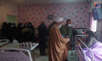 دیدار با بانوان آسایشگاه «بانو نسیبه» تفرش