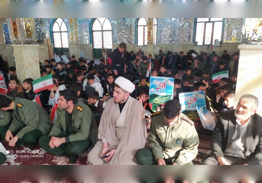 مراسم بزرگداشت نهم دی در خنداب