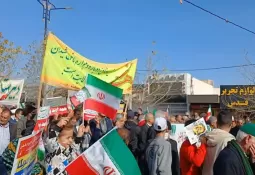 حضور پرشور مردم ساوه در راهپیمایی22 بهمن