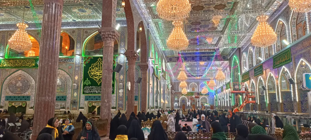 حال و هوای اعیاد شعبانیه در کربلا