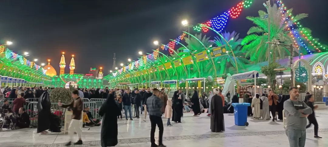 حال و هوای اعیاد شعبانیه در کربلا