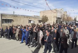 راهپیمایی مردم کمیجان در حمایت از مردم غزه