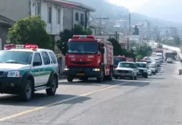 مانور بزرگ ستاد خدمات سفر در فراهان برگزار شد