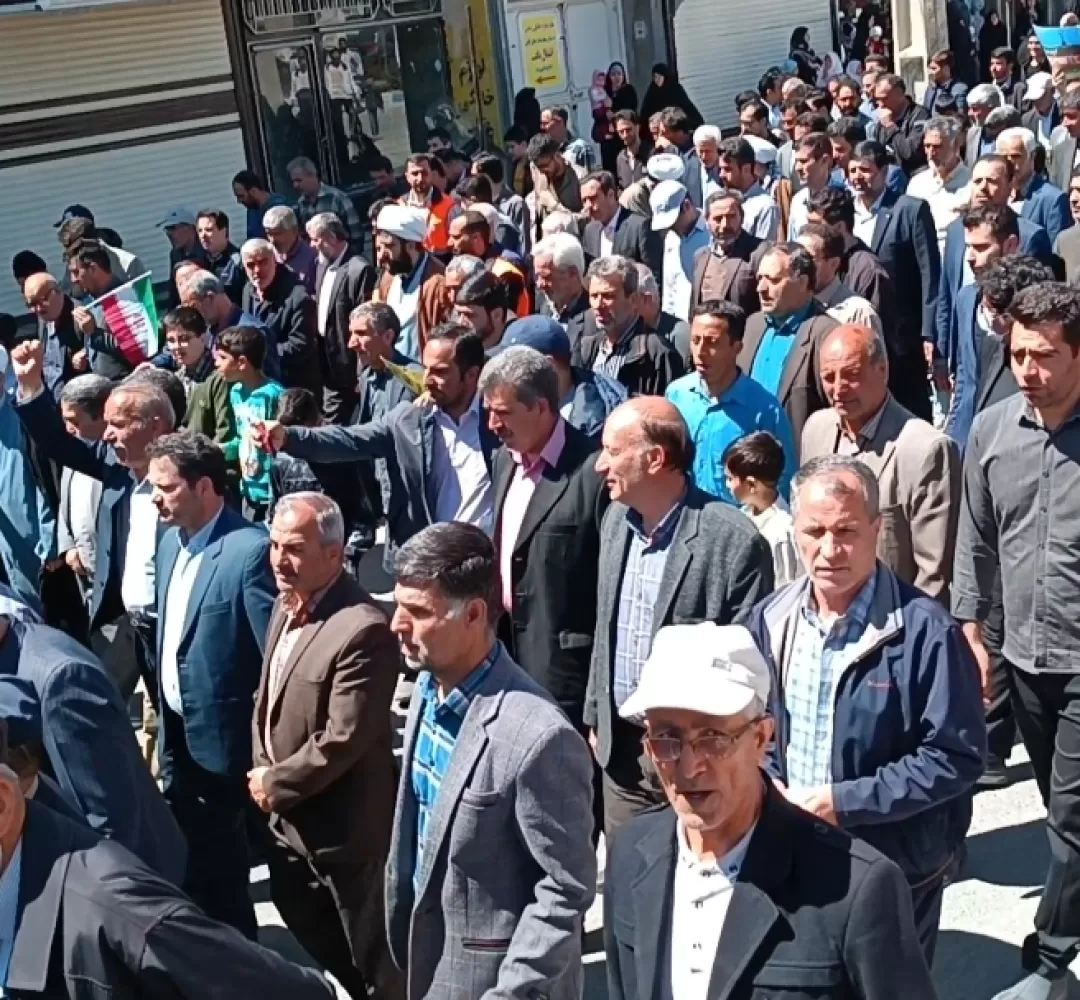 حضور حماسی مردم کمیجان در راهپیمایی روز قدس