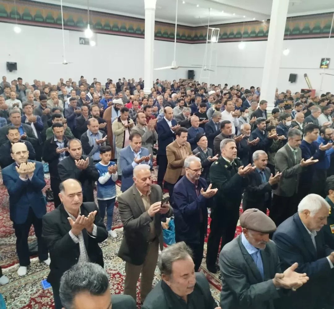 اقامه نماز عید فطر در کمیجان