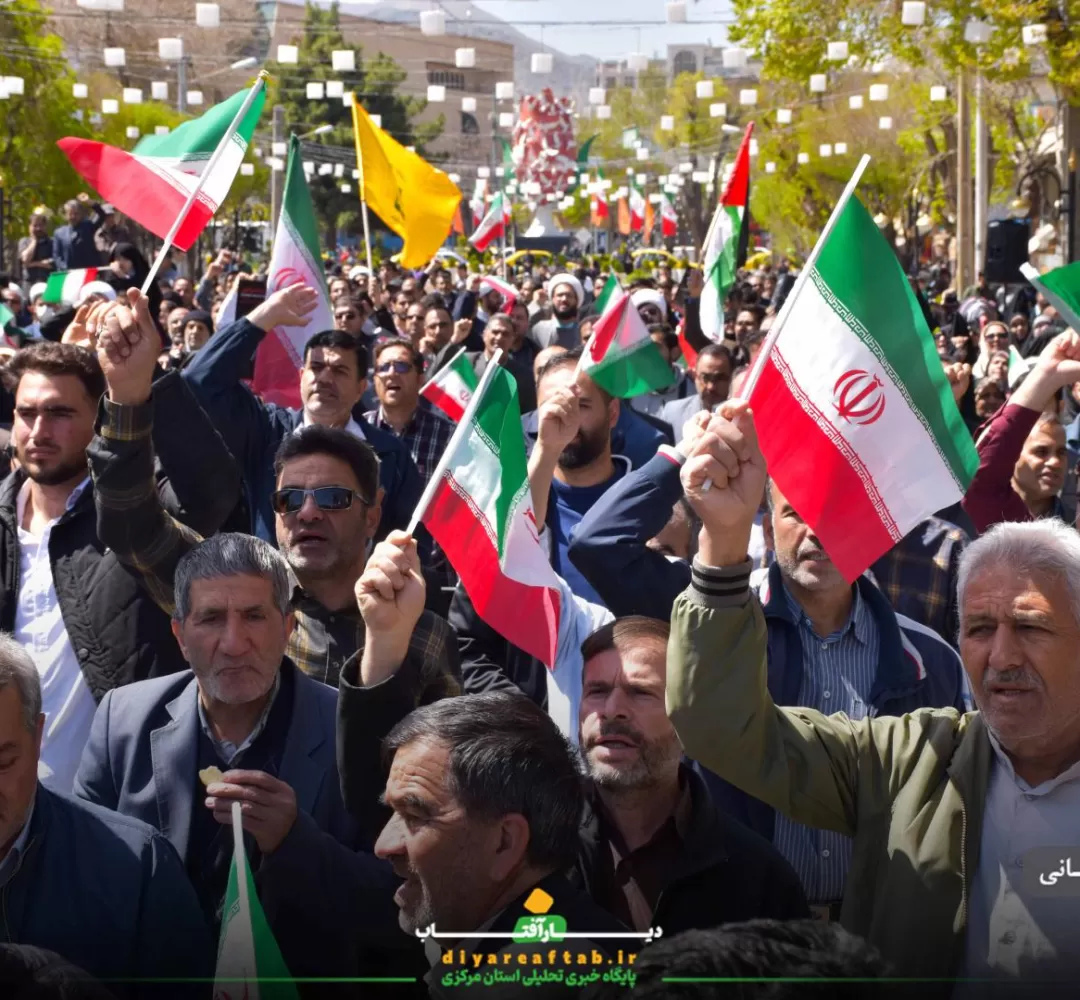 شکوه حضور مردم در حمایت از سربازان اسلام