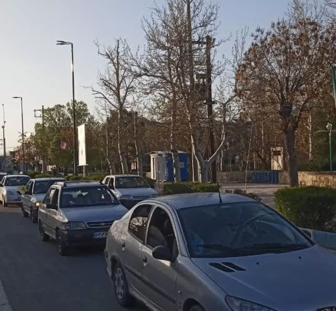 رژه خودرویی در تفرش
