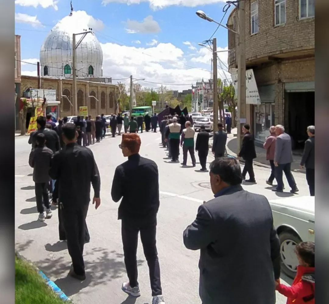 برگزاری مراسم عزاداری در خنداب