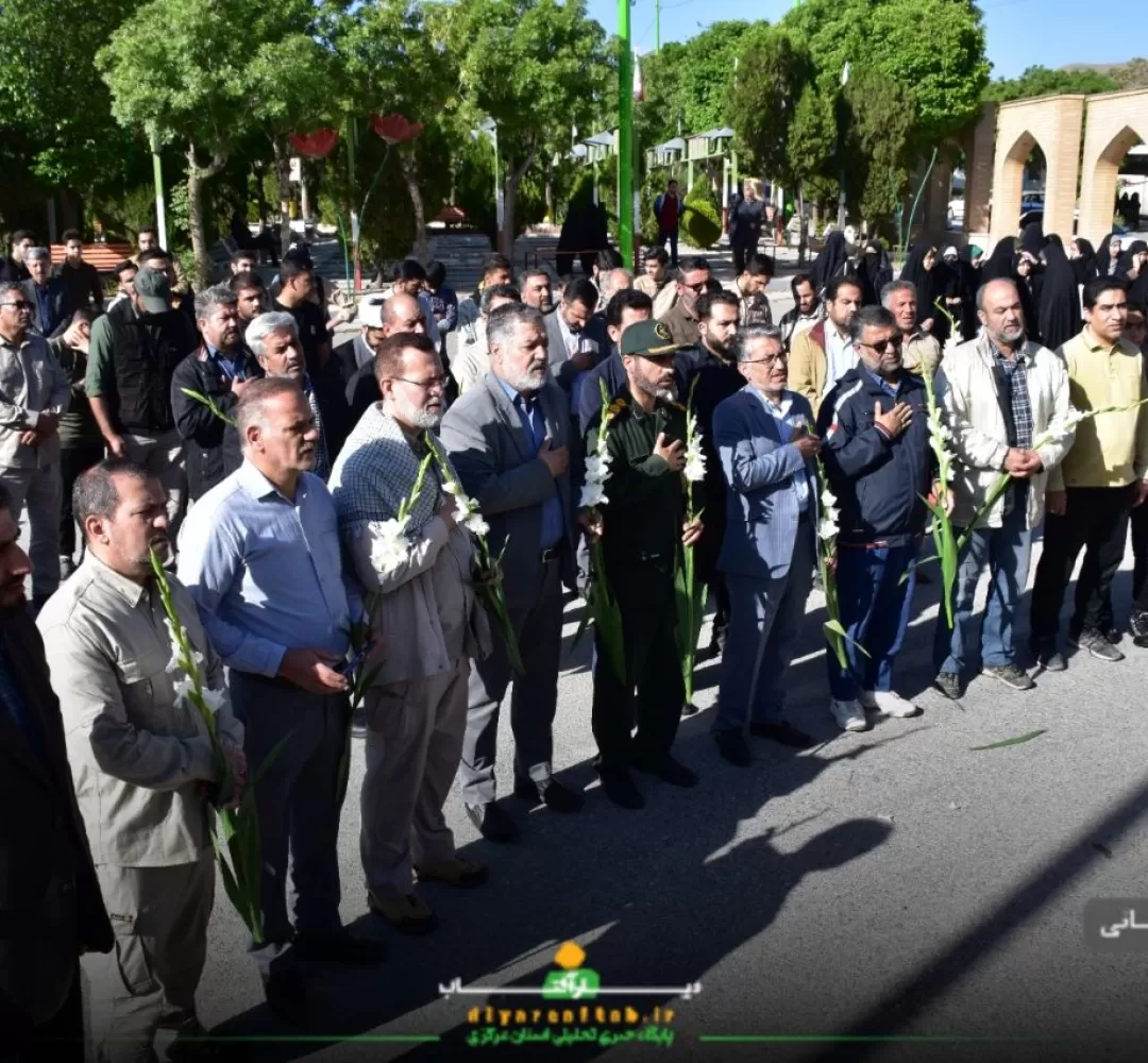 بدرقه کاروان راهیاننور به یادمان شهدای بازیدراز