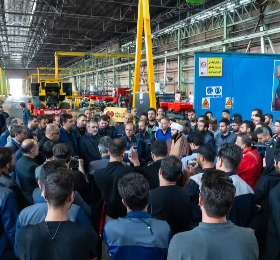 عزاداری کارگران هپکو برای رئیس جمهور شهید
