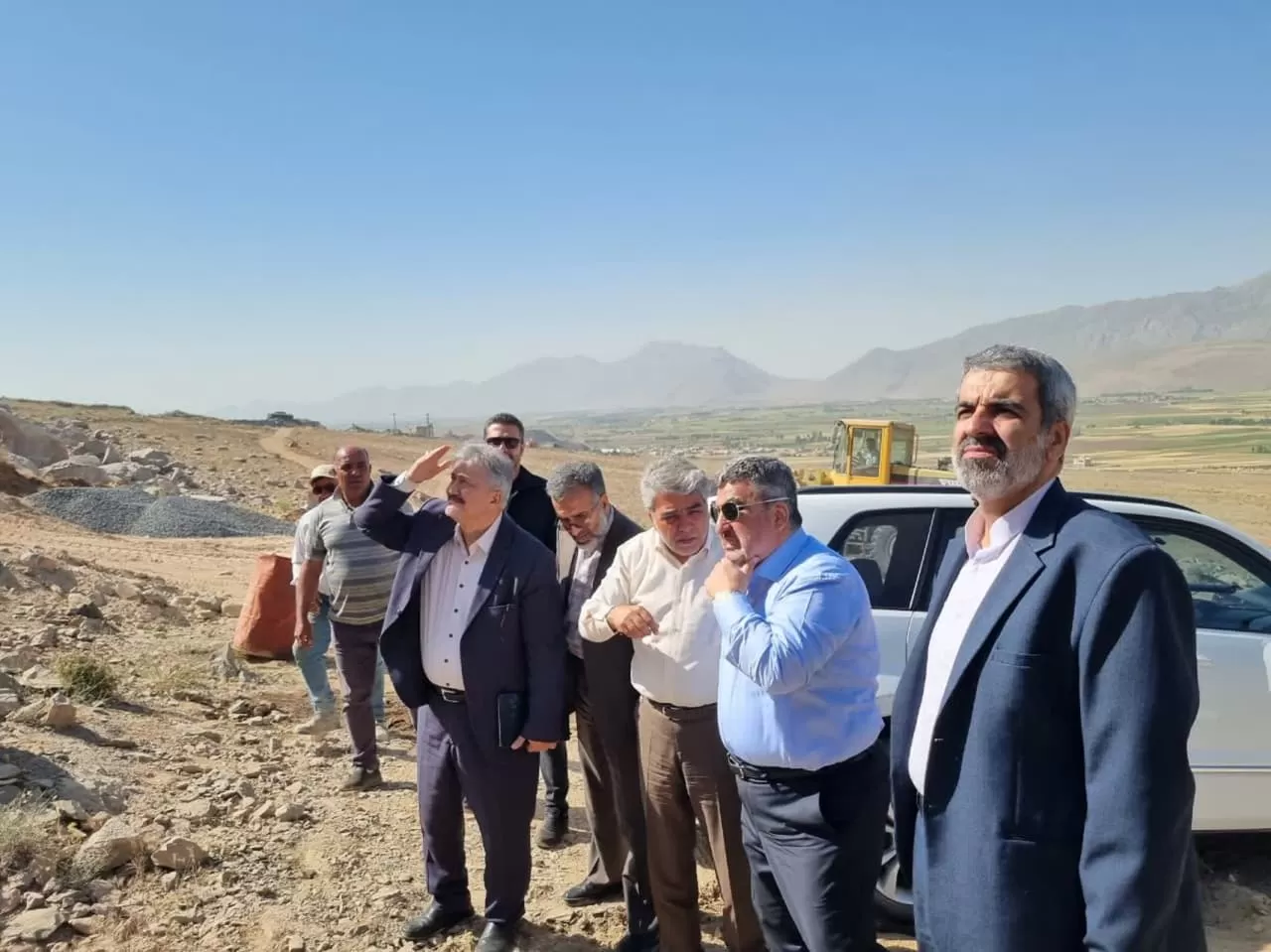 بازدید قائم‌مقام وزیر صنعت از معدن شازند