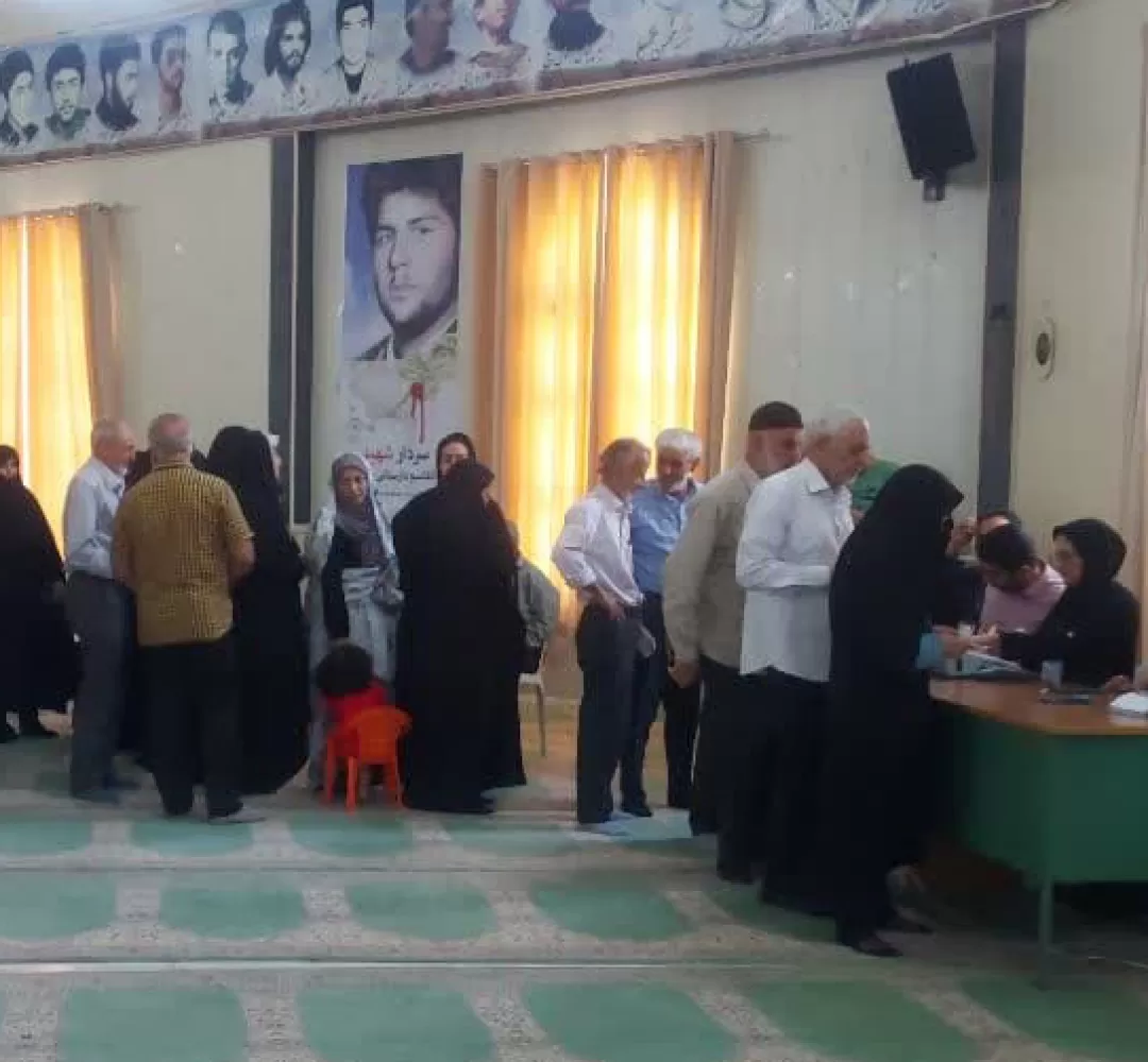 جلوههای زیبای مشارکت تفرشیها در انتخابات