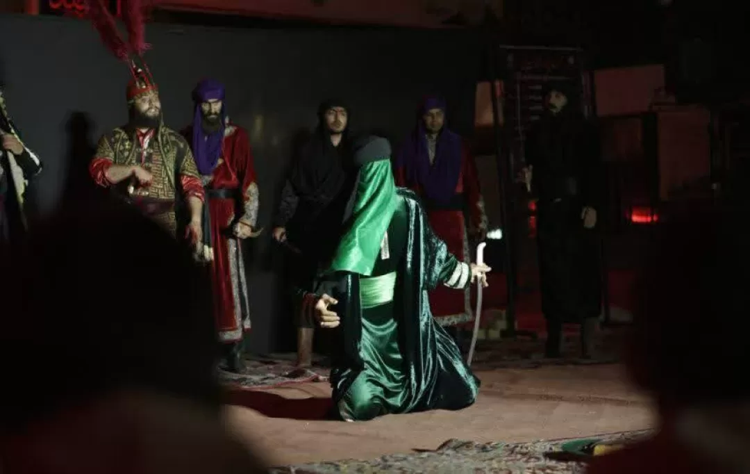 نمایش عاشورایی در ساوه اجرا شد