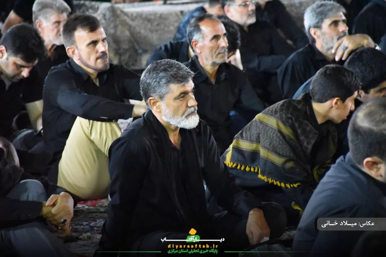 مراسم عزاداری شب هشتم محرم در اراک