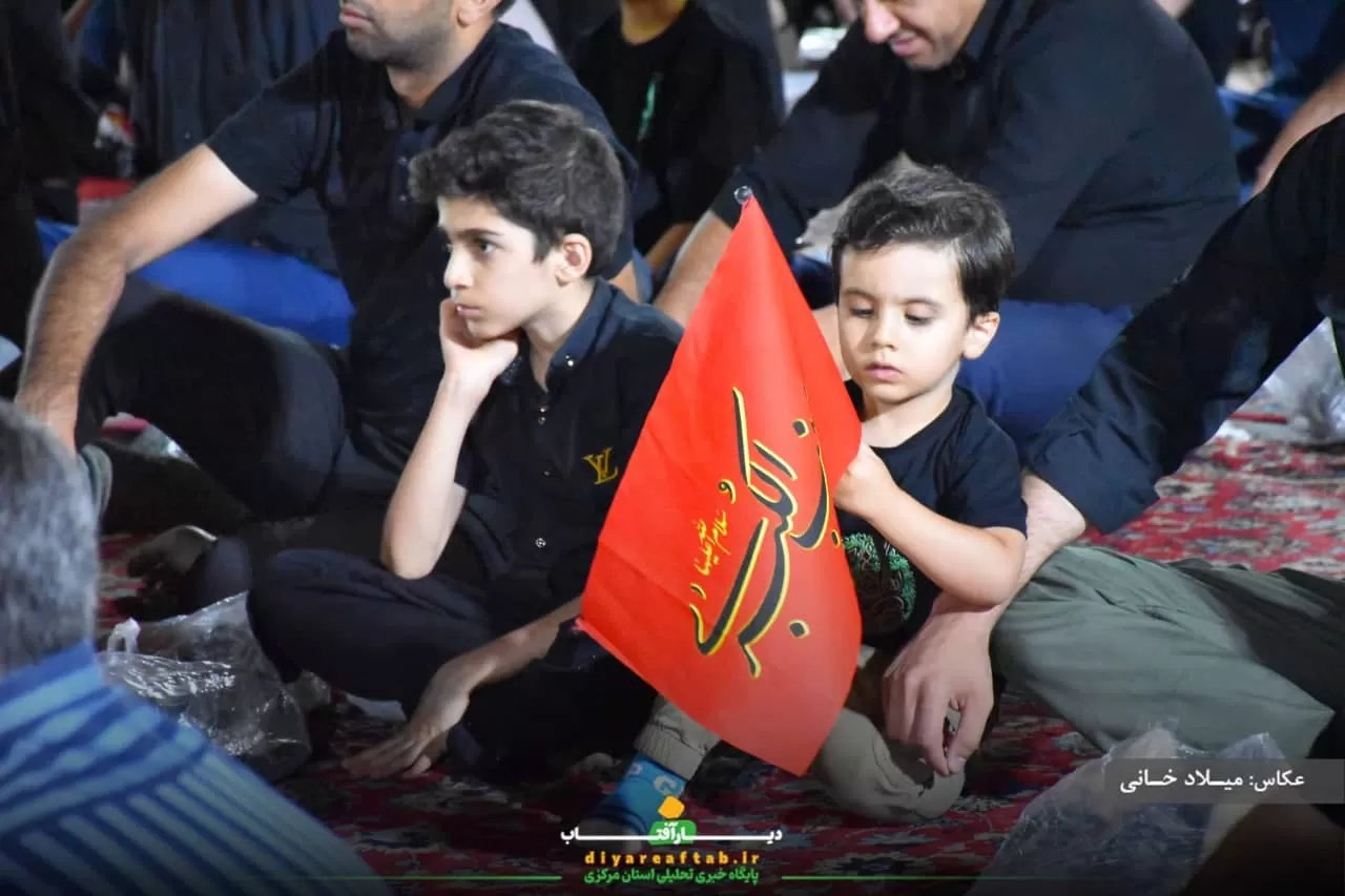 مراسم عزاداری شب هشتم محرم در اراک