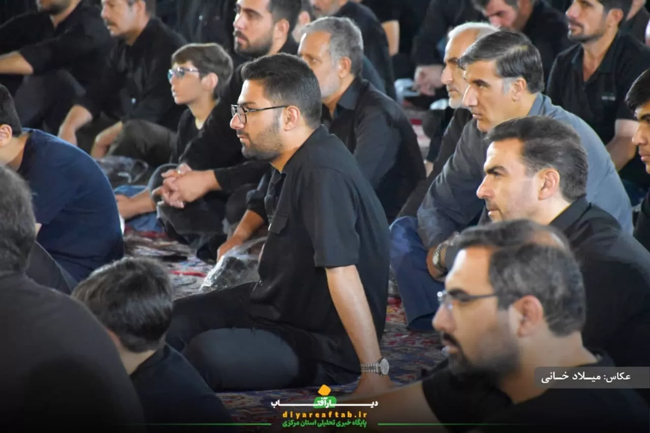 مراسم عزاداری شب هشتم محرم در اراک