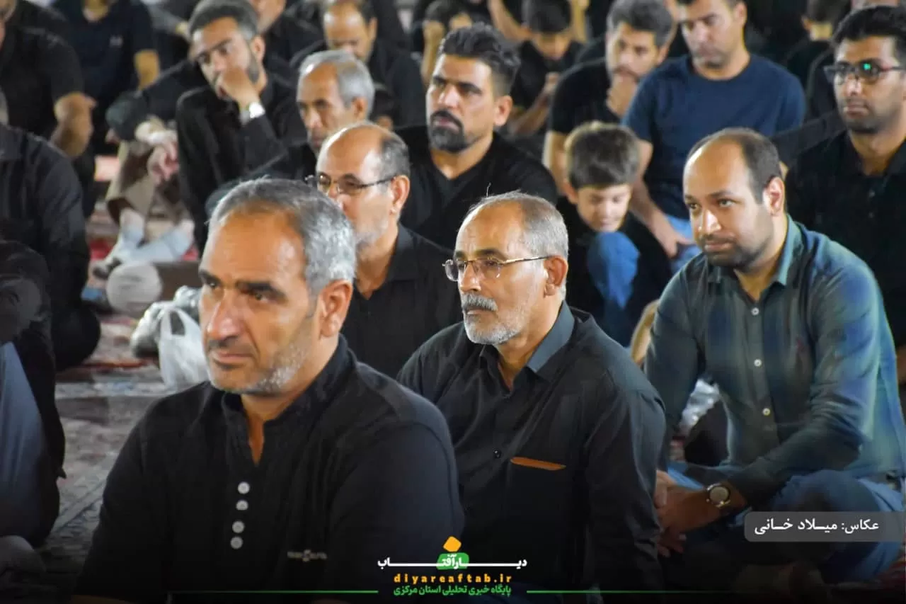 مراسم عزاداری شب هشتم محرم در اراک