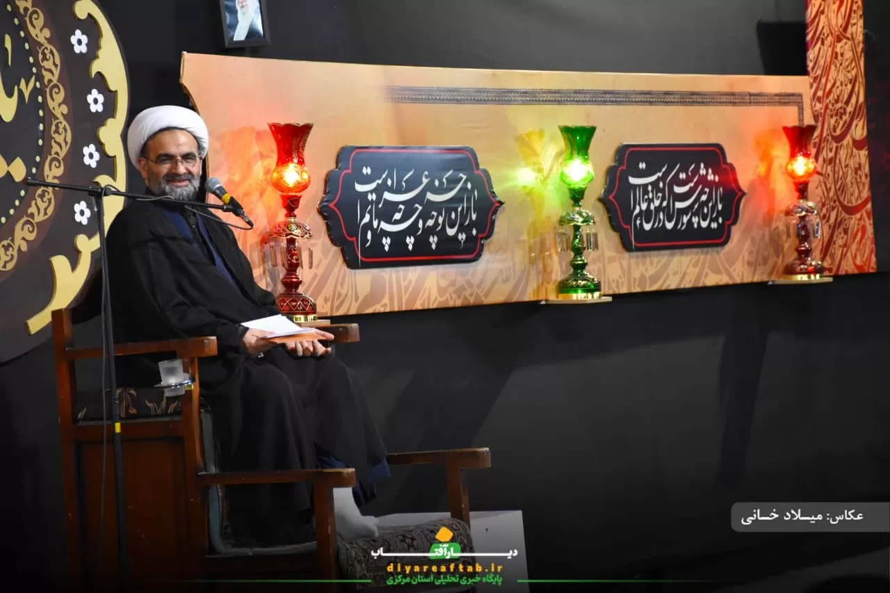 مراسم عزاداری شب هشتم محرم در اراک