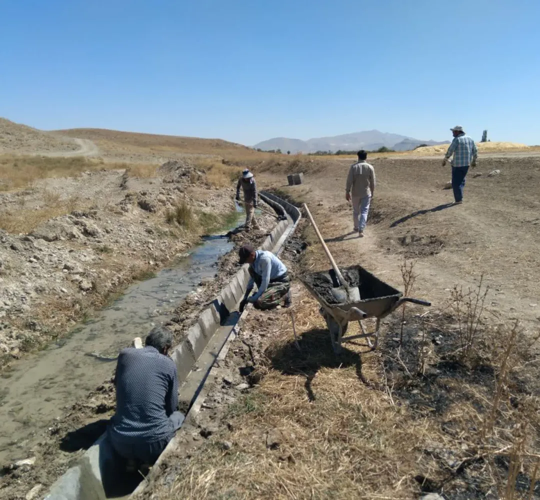 اجرای طرح‌های توسعه‌ای در روستای «کردک» ساوه