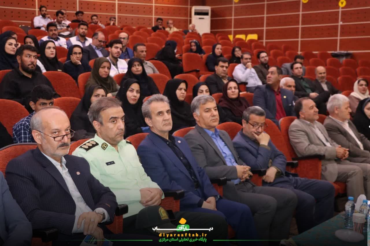 آئین معارفه سرپرست بهزیستی استان مرکزی