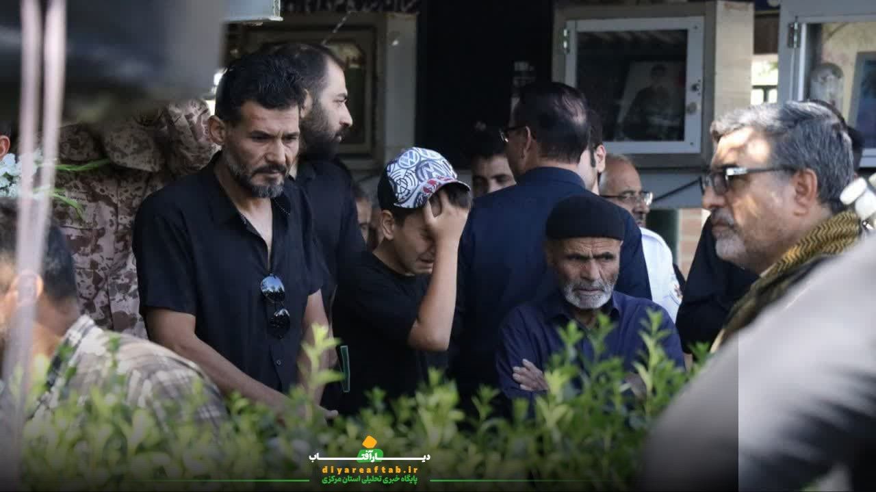 تشییع ۸ شهید در خمین