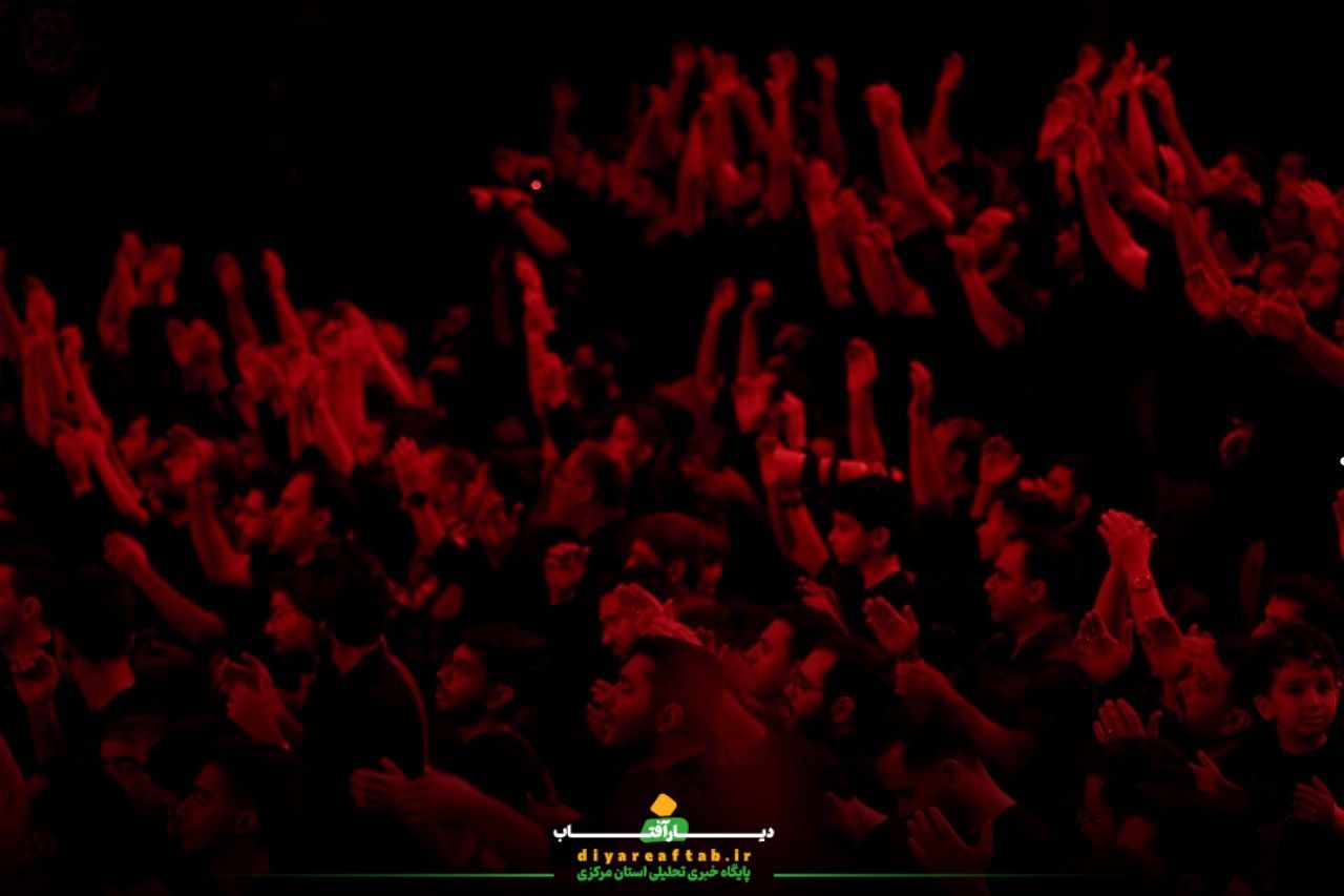 مراسم عزاداری شب اول محرم در اراک