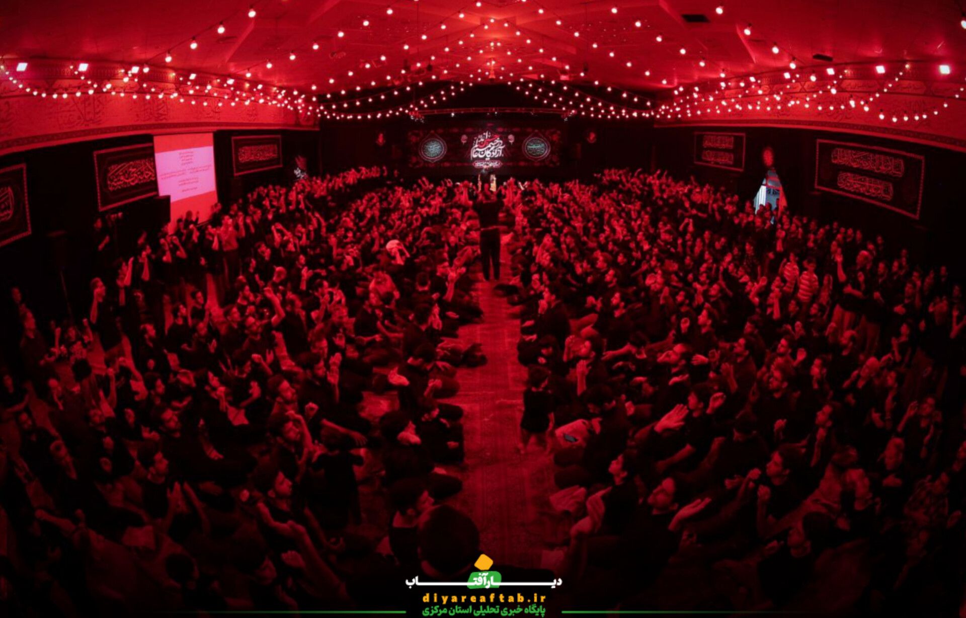 مراسم عزاداری شب اول محرم در اراک