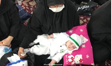 مراسم شیرخوارگان حسینی در اراک برگزار شد