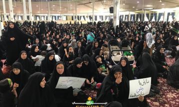 مراسم شیرخوارگان حسینی در اراک برگزار شد