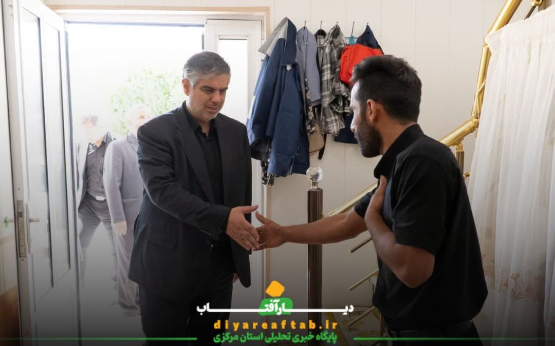 دیدار استاندار با خانواده شهدای جنایات رژیم صهیونسیتی
