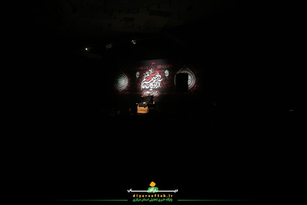 مراسم عزاداری شب ششم محرم در اراک