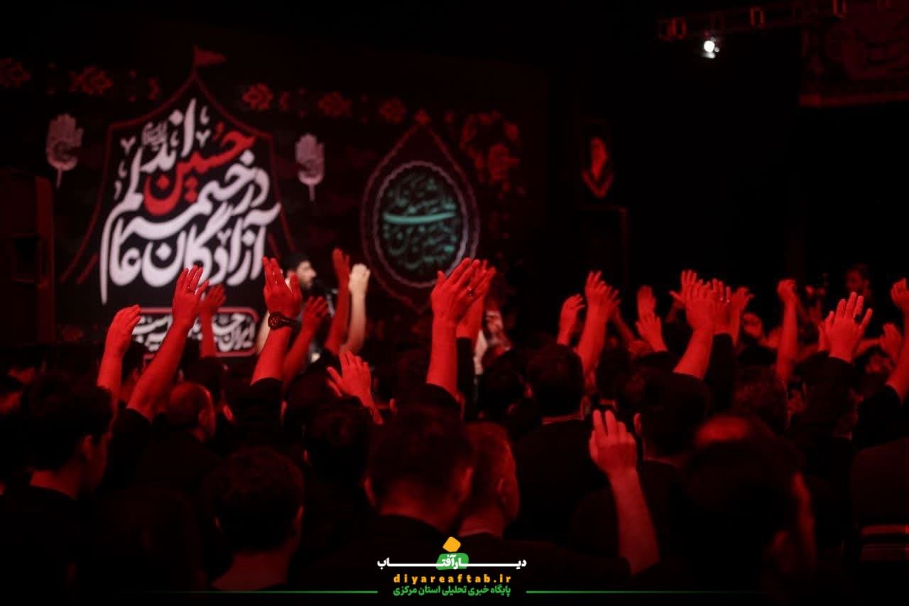 مراسم عزاداری شب ششم محرم در اراک