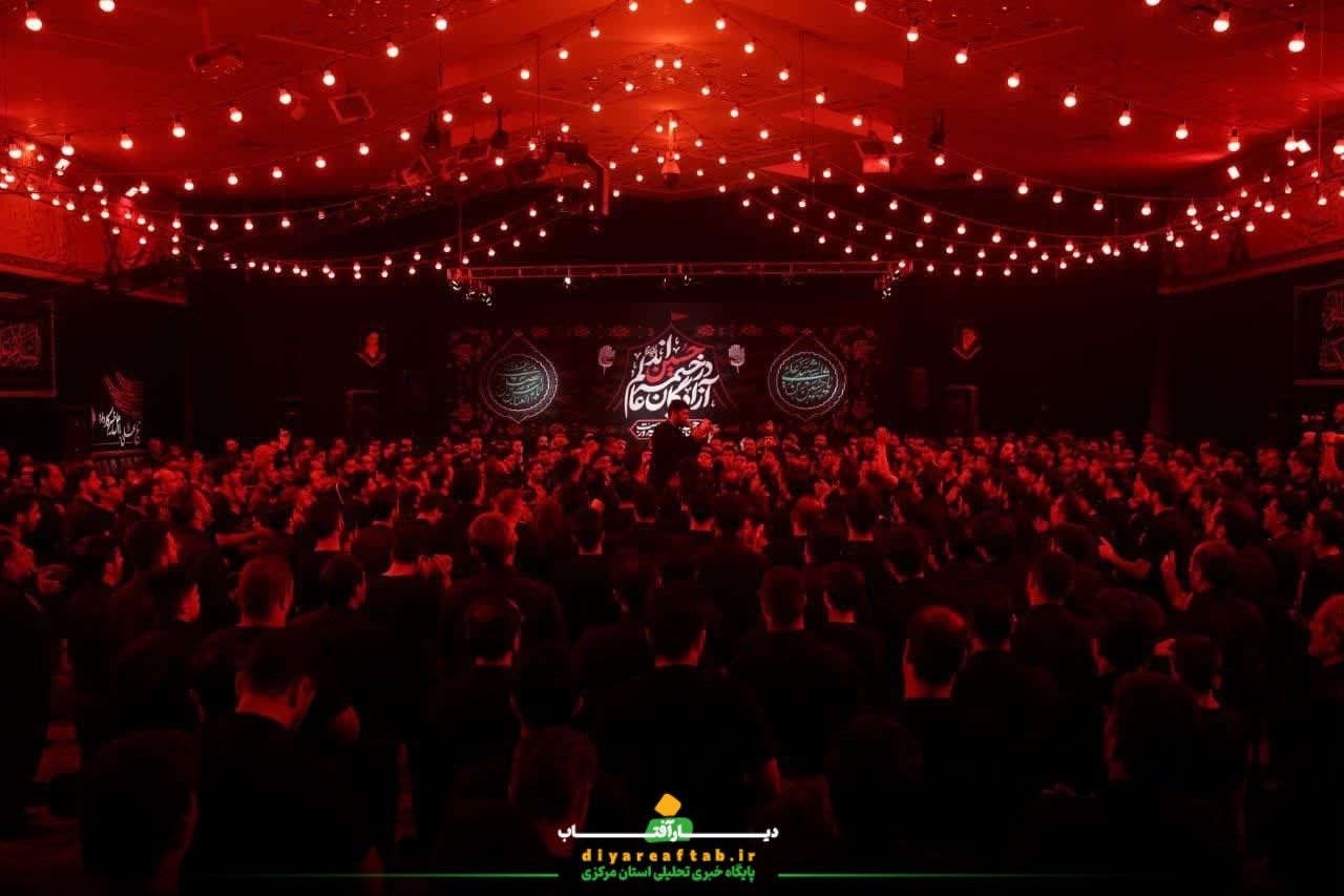 مراسم عزاداری شب ششم محرم در اراک