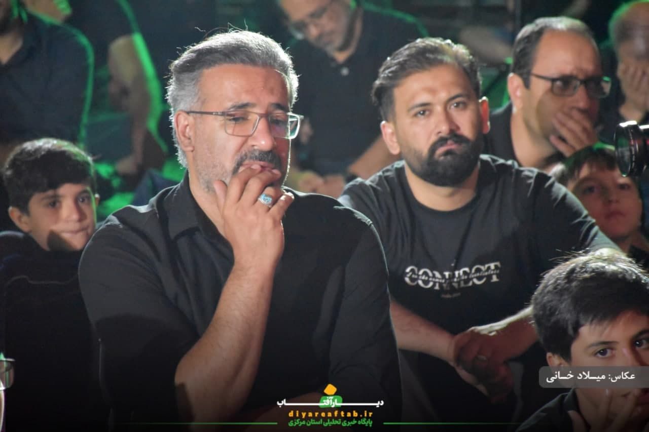 مراسم عزاداری شب هفتم محرم در اراک