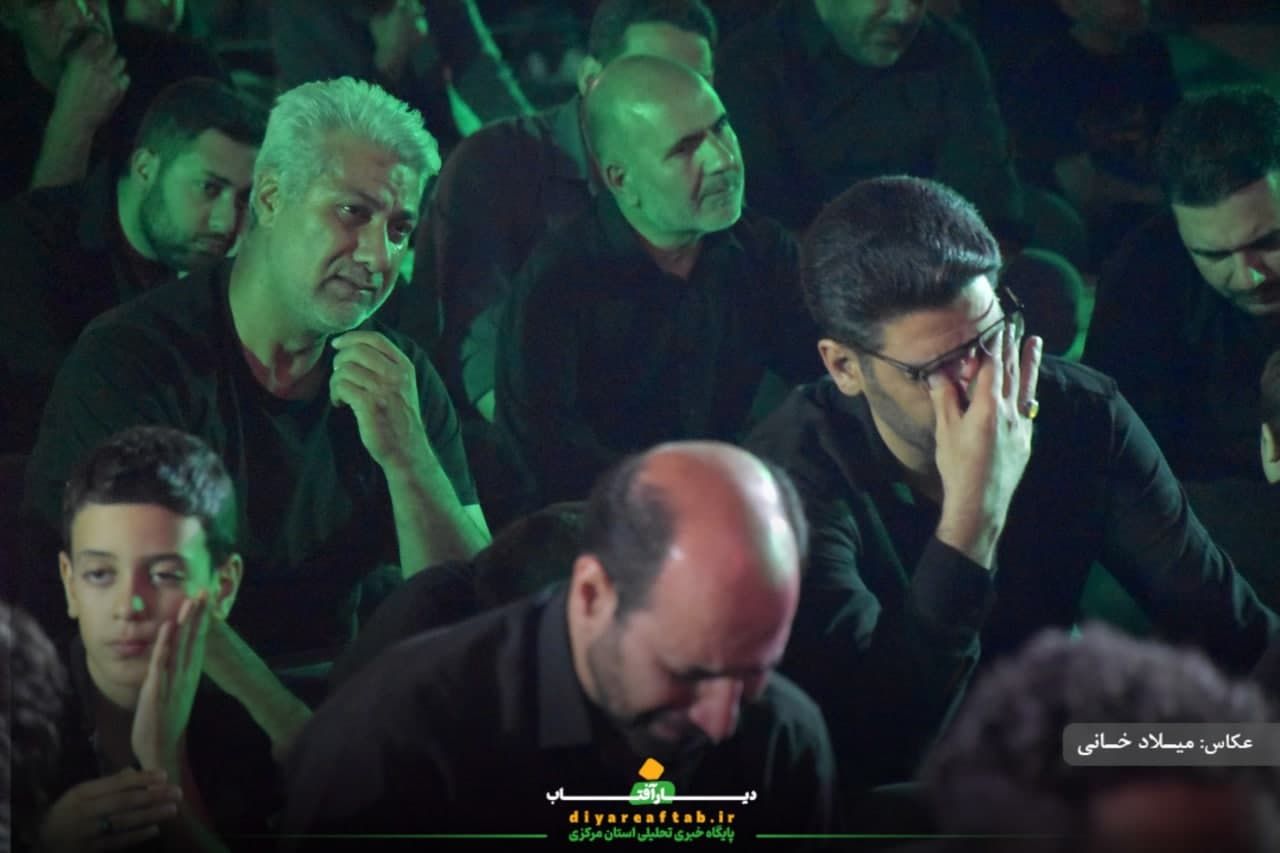 مراسم عزاداری شب هفتم محرم در اراک