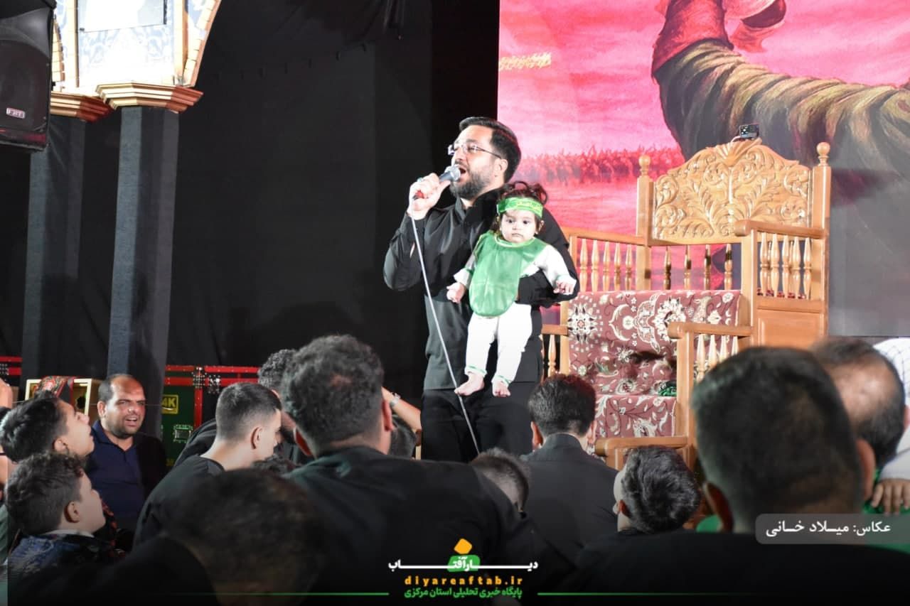 مراسم عزاداری شب هفتم محرم در اراک