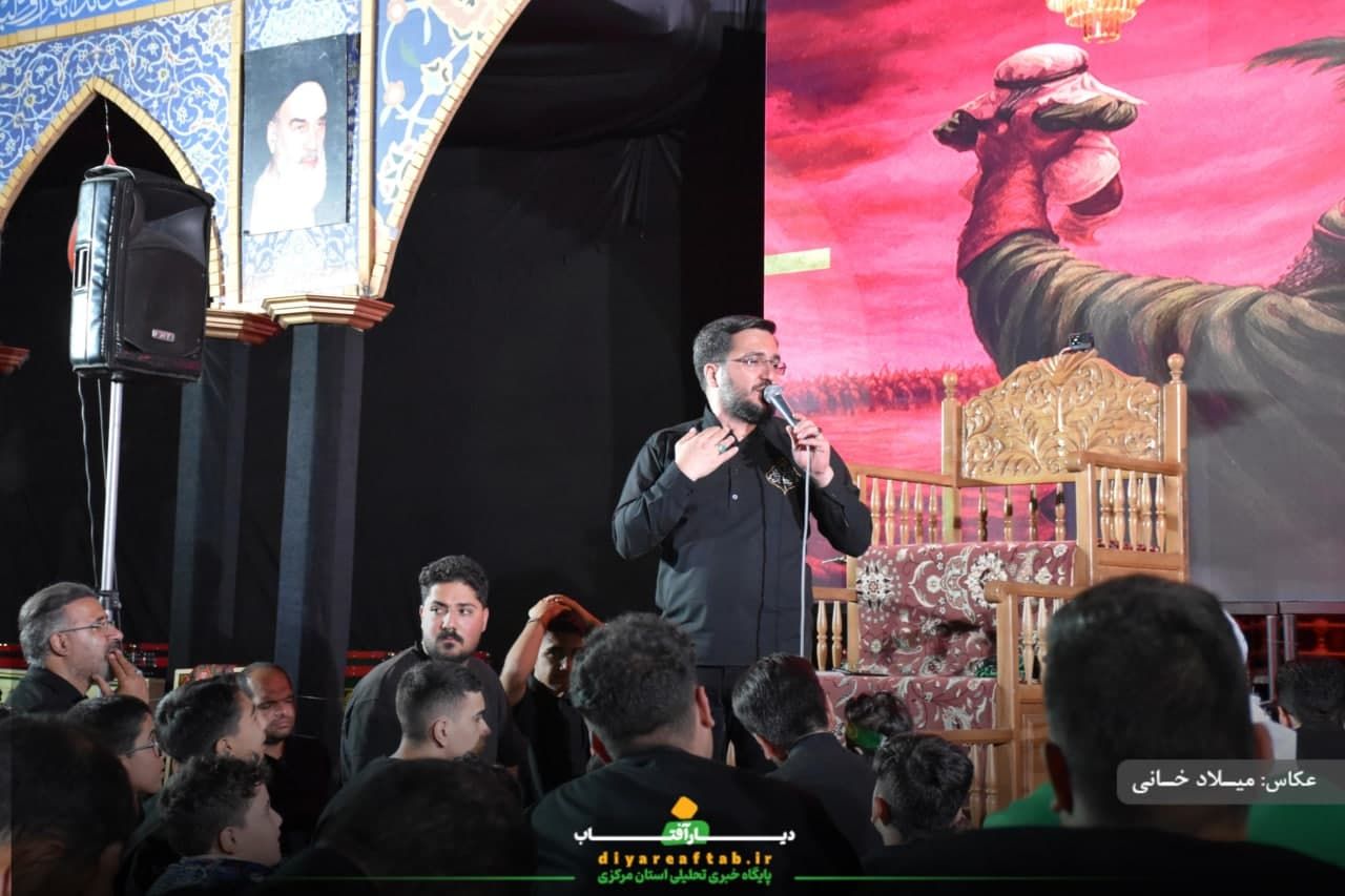 مراسم عزاداری شب هفتم محرم در اراک