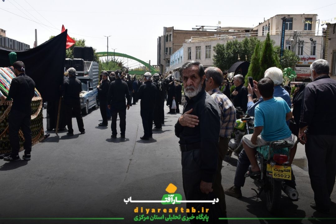 آئین عزاداری روز یازدهم محرم در شهر اراک