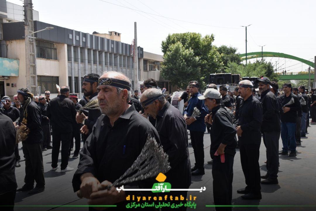 آئین عزاداری روز یازدهم محرم در شهر اراک