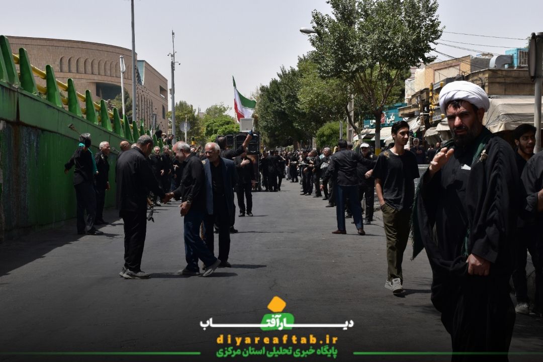آئین عزاداری روز یازدهم محرم در شهر اراک