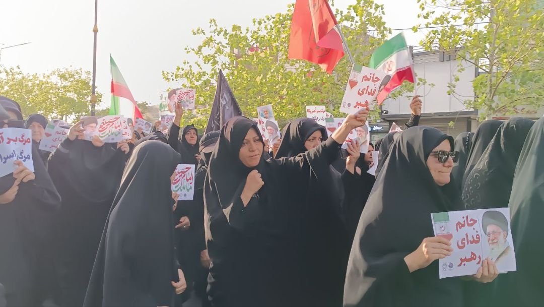 اجتماع عظیم زینبیون در شهرستان ساوه