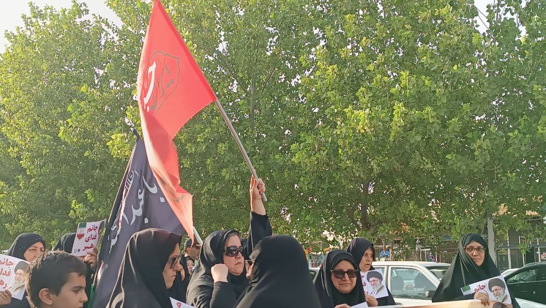 اجتماع عظیم زینبیون در شهرستان ساوه