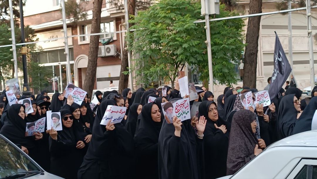 اجتماع عظیم زینبیون در شهرستان ساوه
