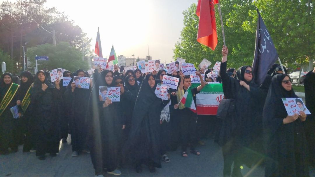 اجتماع عظیم زینبیون در شهرستان ساوه