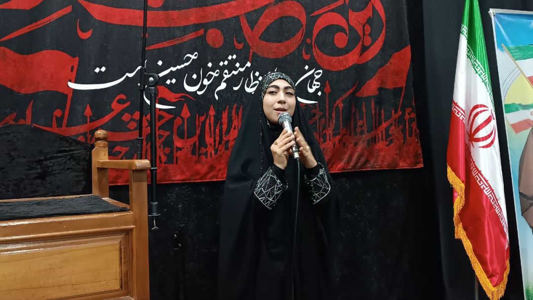 اجتماع عظیم زینبیون در شهرستان ساوه