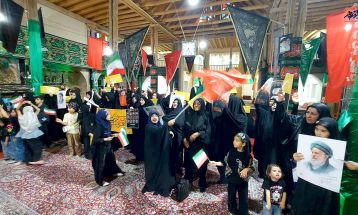 تجمع رهروان زینبی در تفرش برگزار شد