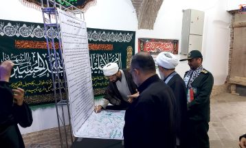 تجمع رهروان زینبی در تفرش برگزار شد